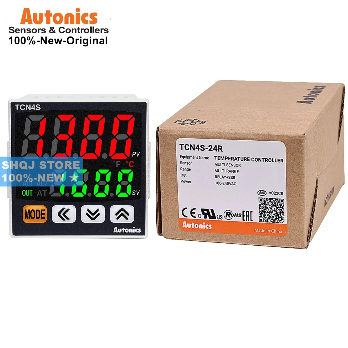 Autonics 100%-NEW TCN4M-24R TCN4H-24R TCN4L-24R TCN4S-24R TCN4S-22R TC4S-14R TC4S-24R TC4M-14R TC4S-N4R TC4H Thermostat original