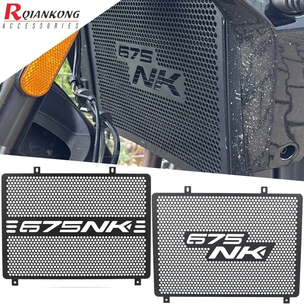 

CNC Aluminum Motorcycle FOR CFMOTO CF MOTO NK 675 NK 675NK 675-NK NK675 2024-2025-2026 Radiator Guard Grille Cover Protector