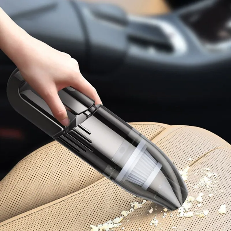 Handheld Portable Car Vacuum Cleaner Wireless Rechargeable Household Handheld Automatic Vacuum Cleaner 8000pa High Suction Power