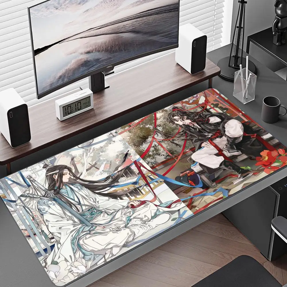 Mo dao zu shi Mousepad Custom Skin Cartoon Anime Gaming Mouse Pad Keyboard Mouse Mats Desk Mat Accessories Girls Bedroom