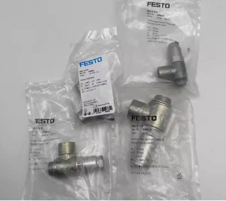 Clapet anti-retour FESTO d'origine, 530032-HGL-3, 8-B, 530033-HGL-1, 2-B, neuf