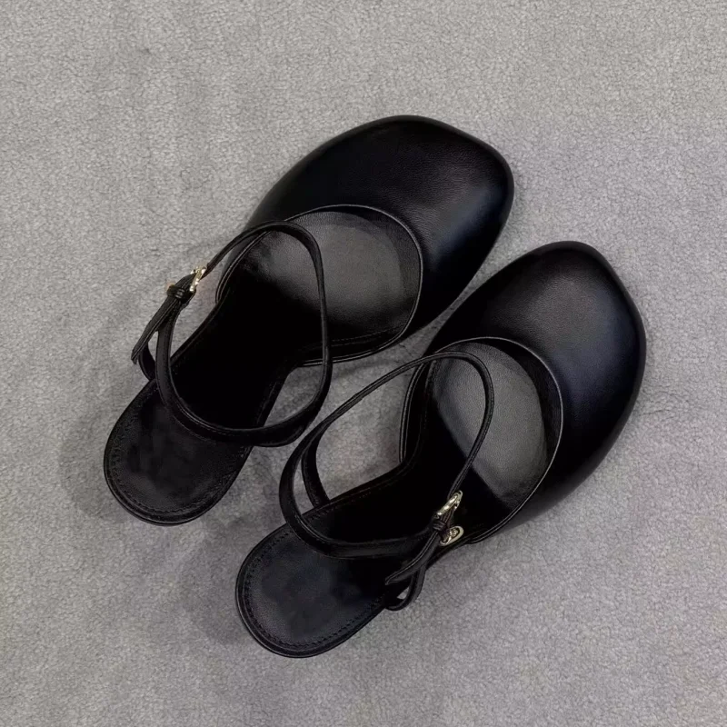 جولة الجبهة حزام الظهر عالية الكعب مصمم الأزياء النساء أحذية فاخرة تألق حجر الراين صنادل عالية الكعب الجدة النساء الأحذية #5