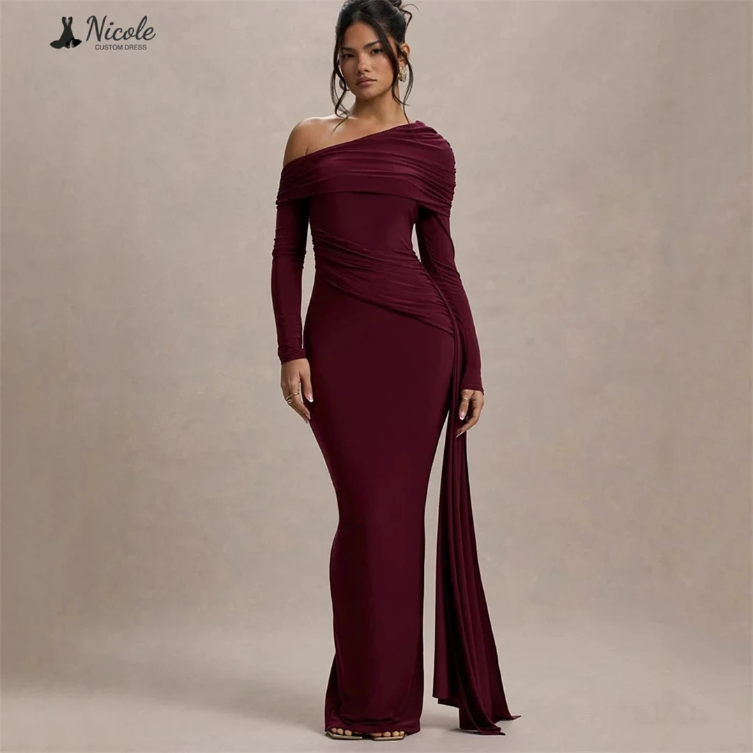 

Nicole Evening Gown Ribbon Luxurious Party Dress Fishtail Skirt Formal Dresses Elegant Party Dresses for Wedding Woman Prom 2025