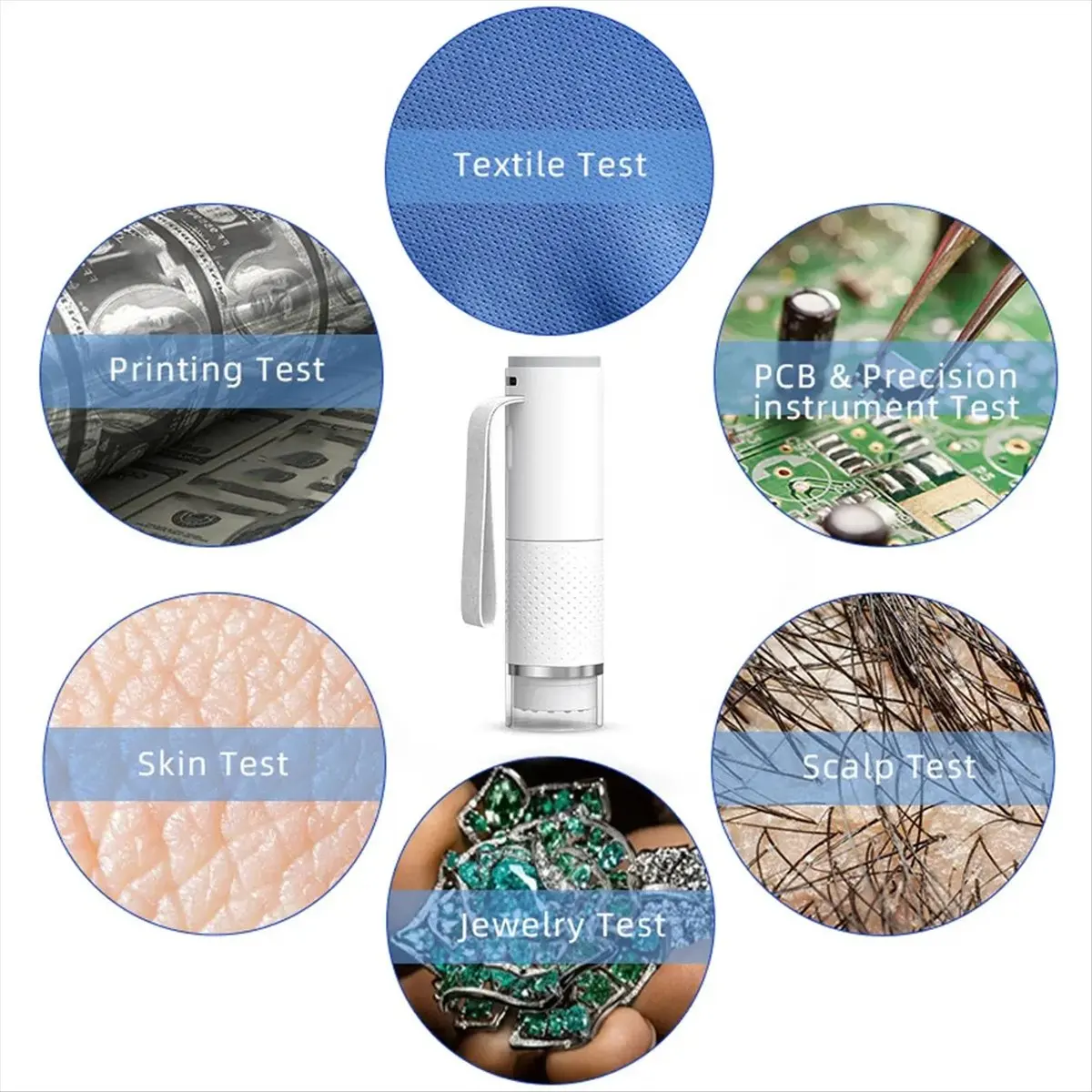 A14G Portable WiFi Digital Microscope 50X-1000X 2MP USB Wireless Electronic Microscopes for Android IOS PC