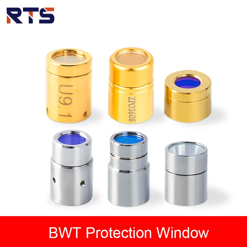 RTS Output Protective Connector Lens BWT Original QBH Fiber Laser Source Protection Cap Fiber Optic Crystal