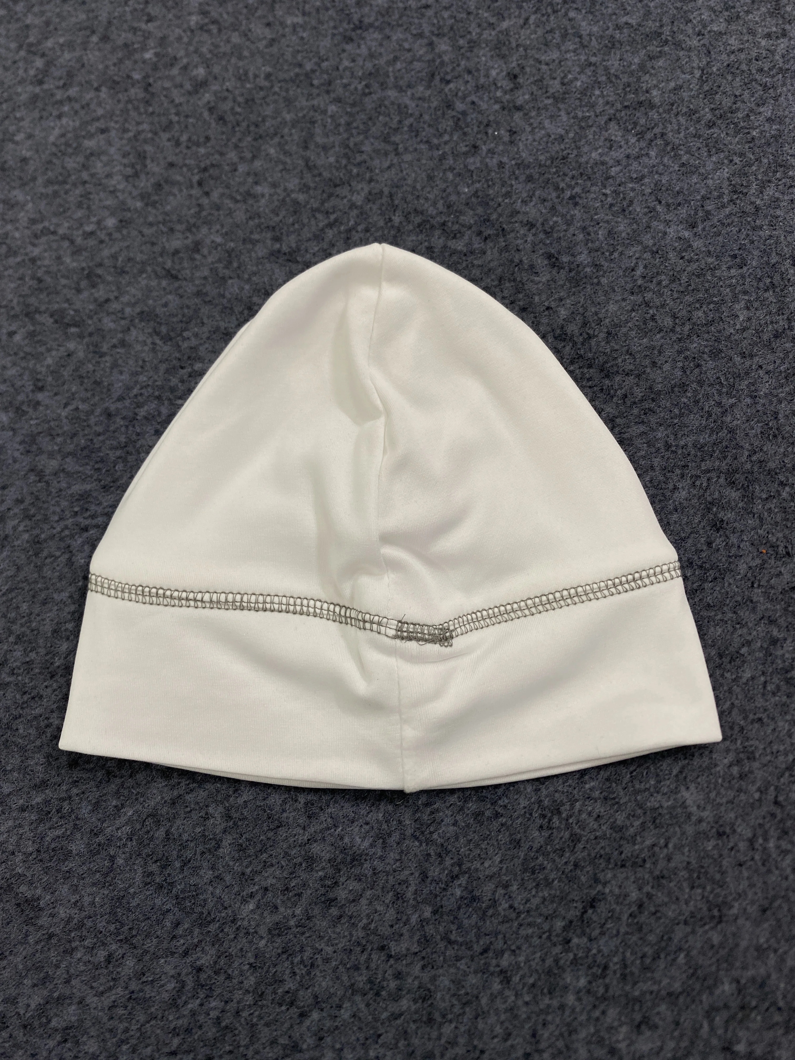 Retro Gothic Style Embroidered Beanie With Ornate Letter Designs For A Bold Fashion Statement