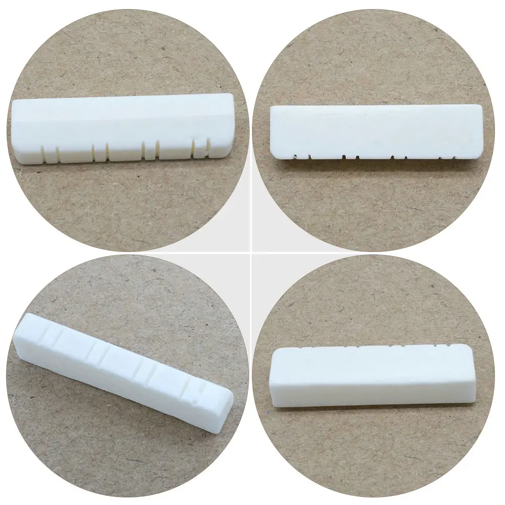 

3pcs Mandolin String Bone Nut Replacement Parts Lightweight Durable Accessories Instrument Component Music Gadgets Mandolin