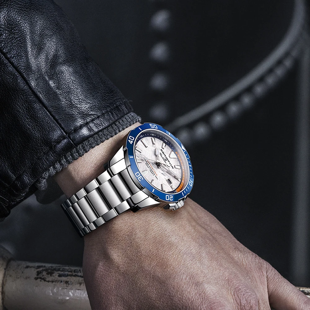 Customized Pagani Designs Stainless Steel Mens Mechanical Watch Classic Automatic Watches For Man Business Waterproof Wristwatch