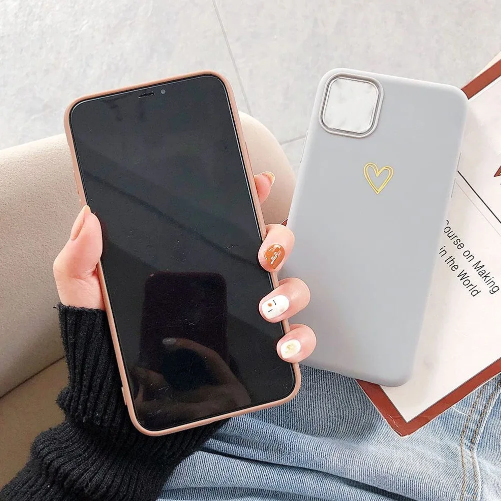 Cute Design Case for iPhone 11 Mobile Phone Case Silicone Protective Case Slim Soft TPU Bumper Mobile Phone