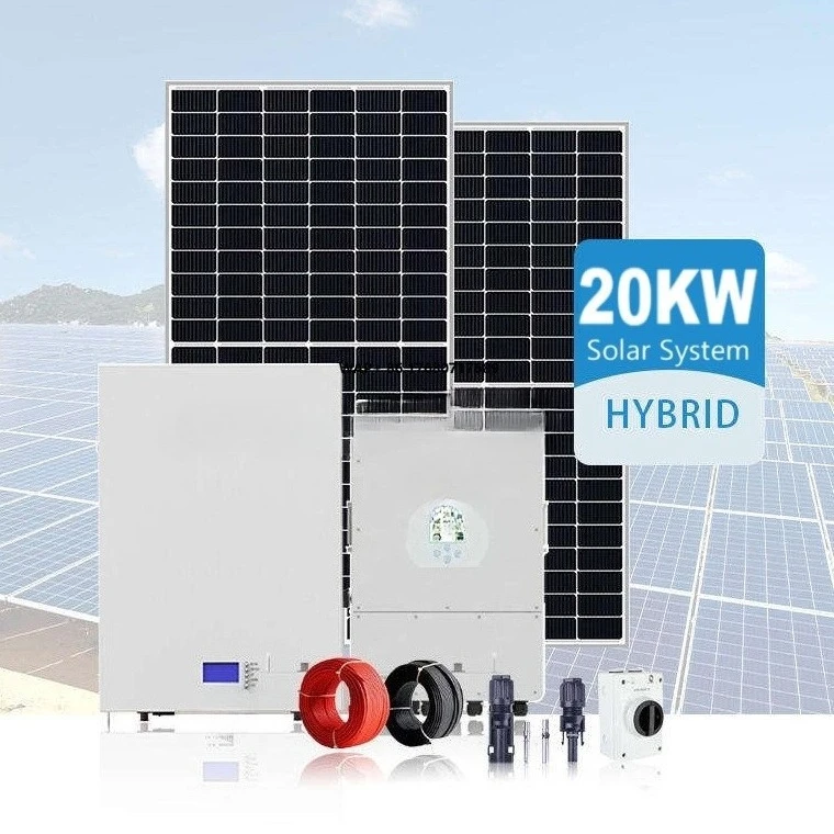 Topsky 20 KW Hybrid Solar Photovoltaic Energy System Commercial Farm Complete Wholesale All in One 20KW Solar Power Systems