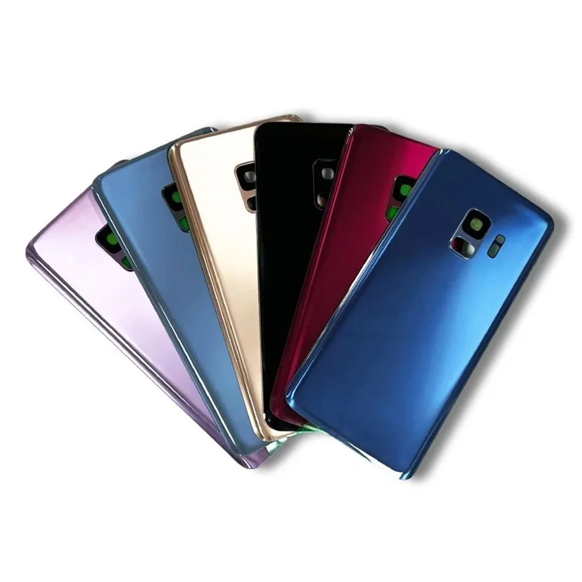 For Sam-sung Galaxy S9 G960F G960U G960W Battery Rear Cover Glass Back Cover Replacement