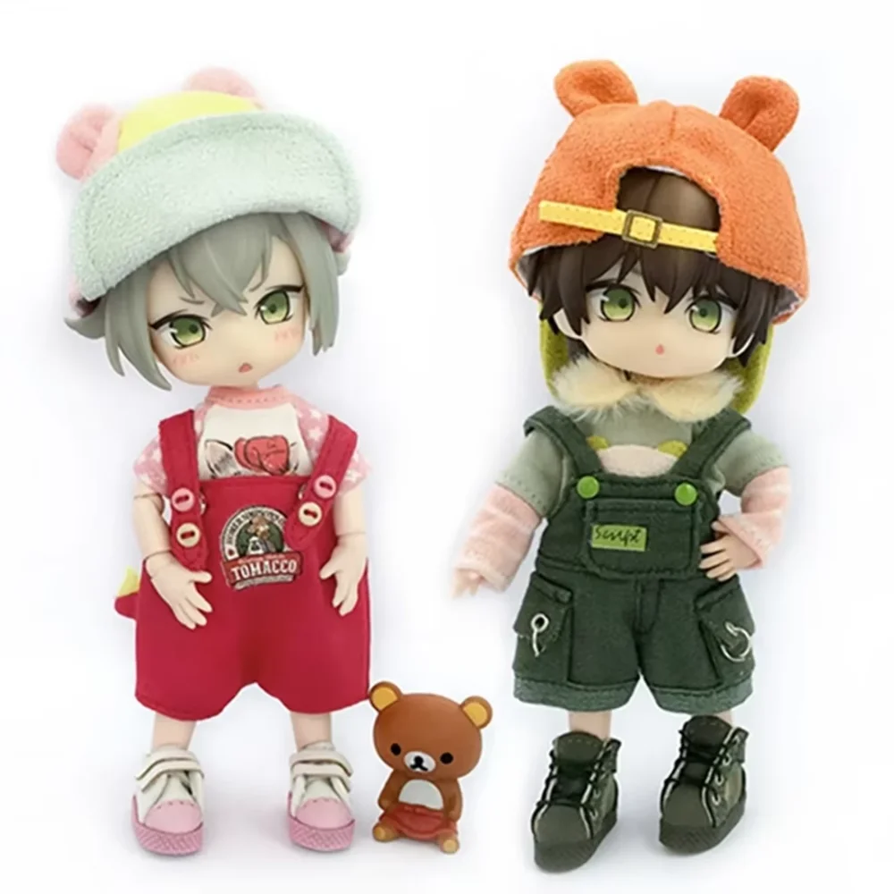 OB11 Baby Figure ob11 Accessories Bunny Cap obitsu 11 Molly Gsc 1/12 BJD Doll Accessories Clothing BJD Baby Clothes 2 Color