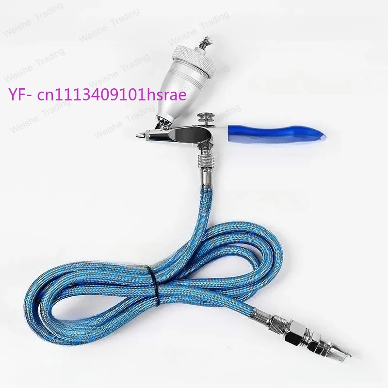 Mini Pneumatic Sandblasting Pen Air Sandblasting Gun for Glass Jade Etching Frosted Effect Trophies Making