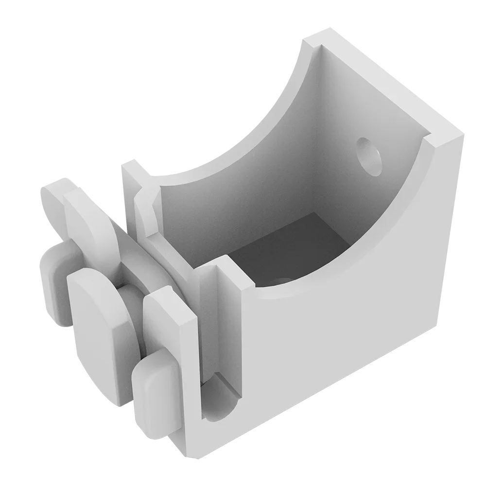 High Quality Popular Sale Plastic Wall Bracket Curtain Accessories for Roman Blinds Shades Home Decor