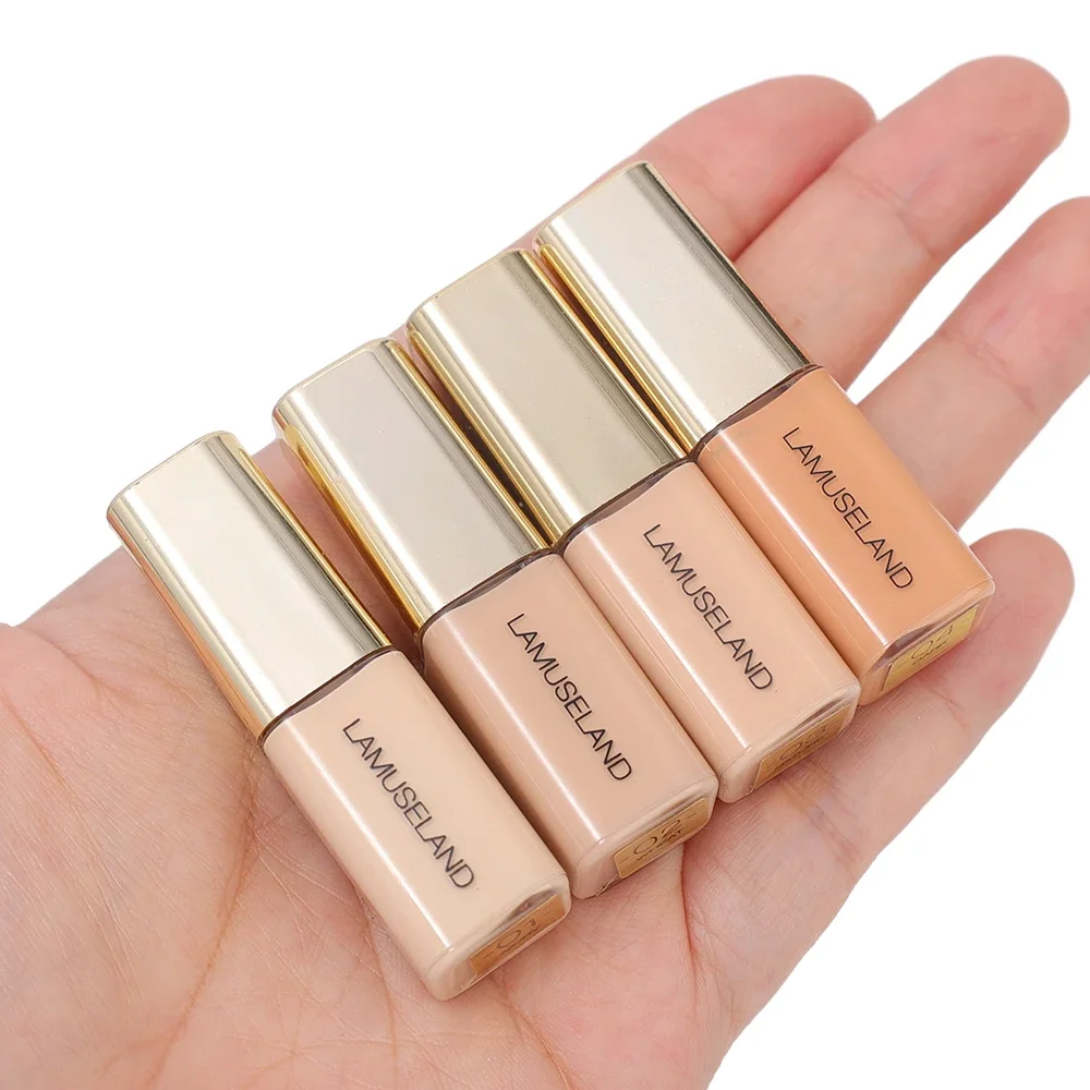 Waterproof Matte Mini Liquid Concealer Foundation Lasting Full Cover Acne Dark Circles Corrector Professional Concealer Makeup