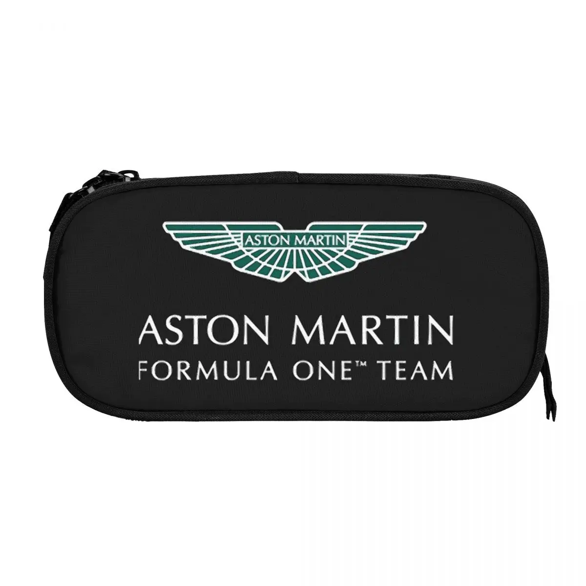 مقلمة فرناندو ألونسو أستون مارتن F1 لهدايا الطلاب، صندوق القلم، حقيبة أقلام رصاص ذات سعة كبيرة، حامل قلم رصاص