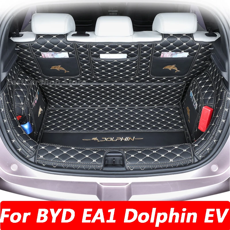 

For BYD Dolphin EA1 2022 2023 Car All Surrounded Rear Trunk Mat Cargo Boot Liner Tray Rear Boot Luggage Cover Accessories