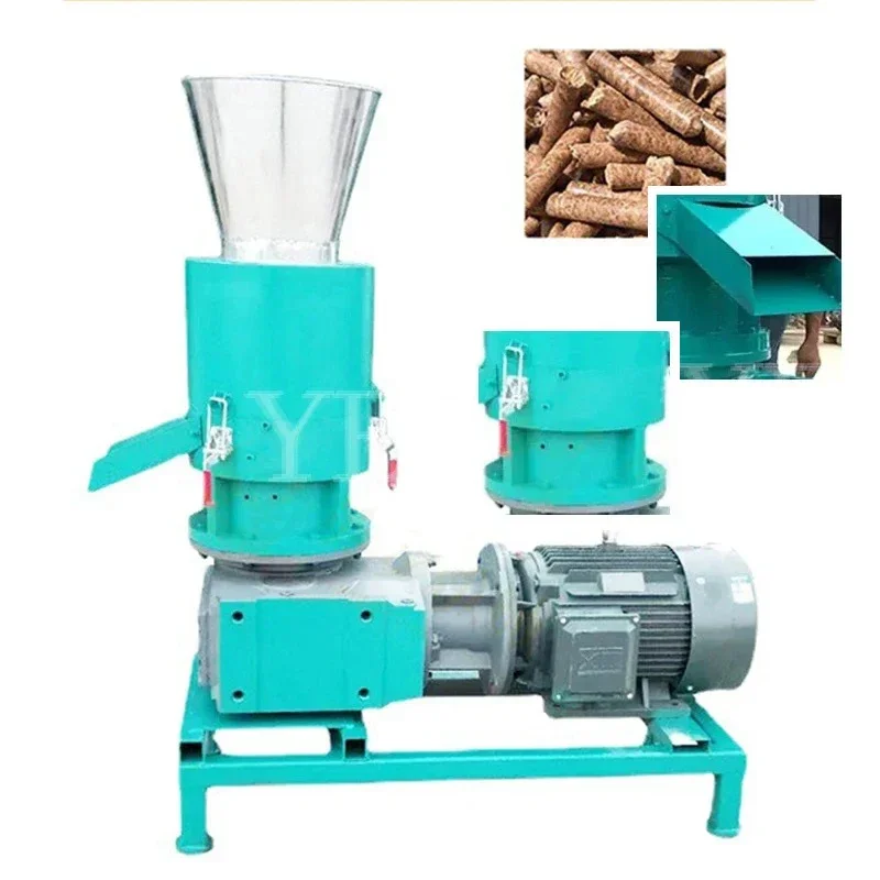 Sawdust Biomass Pellet Machine Branch Fuel Pellet Machine Small Household Multifunctional Sawdust Fuel Granulation device tool