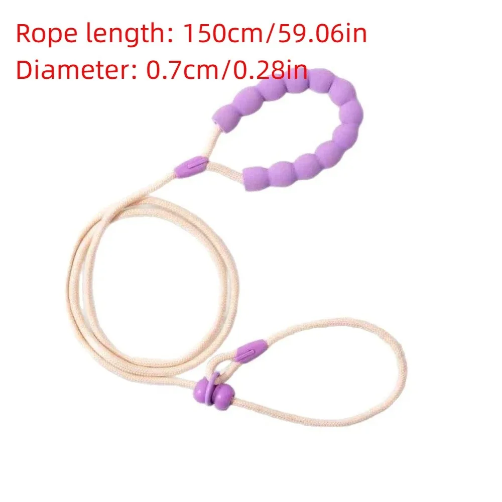 150cm Dog Leash Hands Free Adjustable Walking Leash Cloud Foam Cotton Handle Light Weight P Chain Collar Pet Training view 5