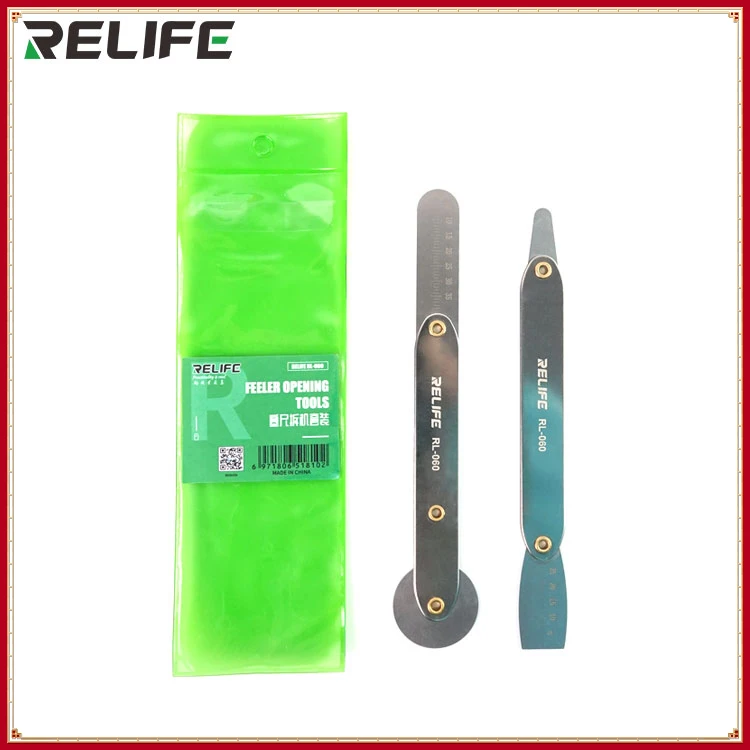 REIFE RL-060 Curved screen Mobile phone disassembly Steel edge iphone Thin slice Open tools Prying CPU sheet for samsung