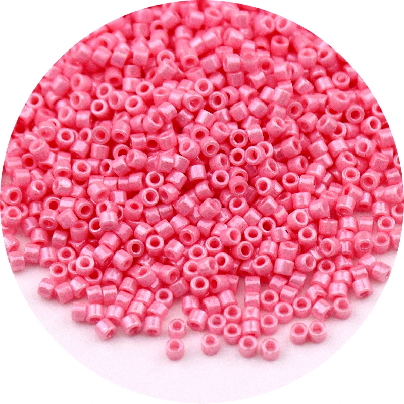 11/0 Glass Beads 1.6mm Uniform Metallic Opaque Color Japanese Seed Beads for Needlework DIY Jewelry Making