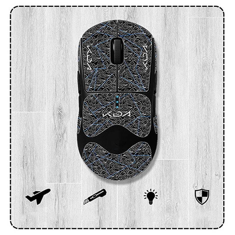 Mouse Grip Tape Skate Sticker Non Slip Suck Sweat Mouse Anti-Slip Sticker For Logitech G PRO X SUPERLIGHT 2