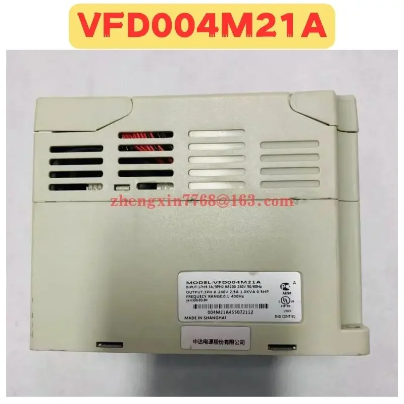 Used Frequency Converter VFD004M21A Normal Function Tested OK