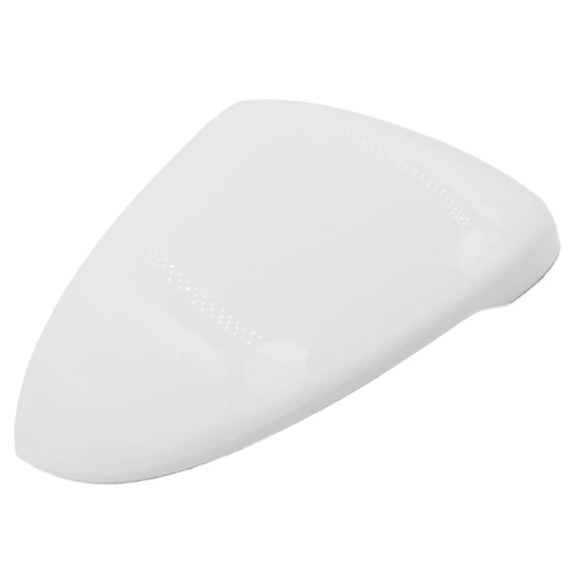 Car Right Side Rearview Mirror Cover Cap Housing Fit for Volkswagen Golf 7 2015 2016 2017 2018 2019 2020 White Plastic