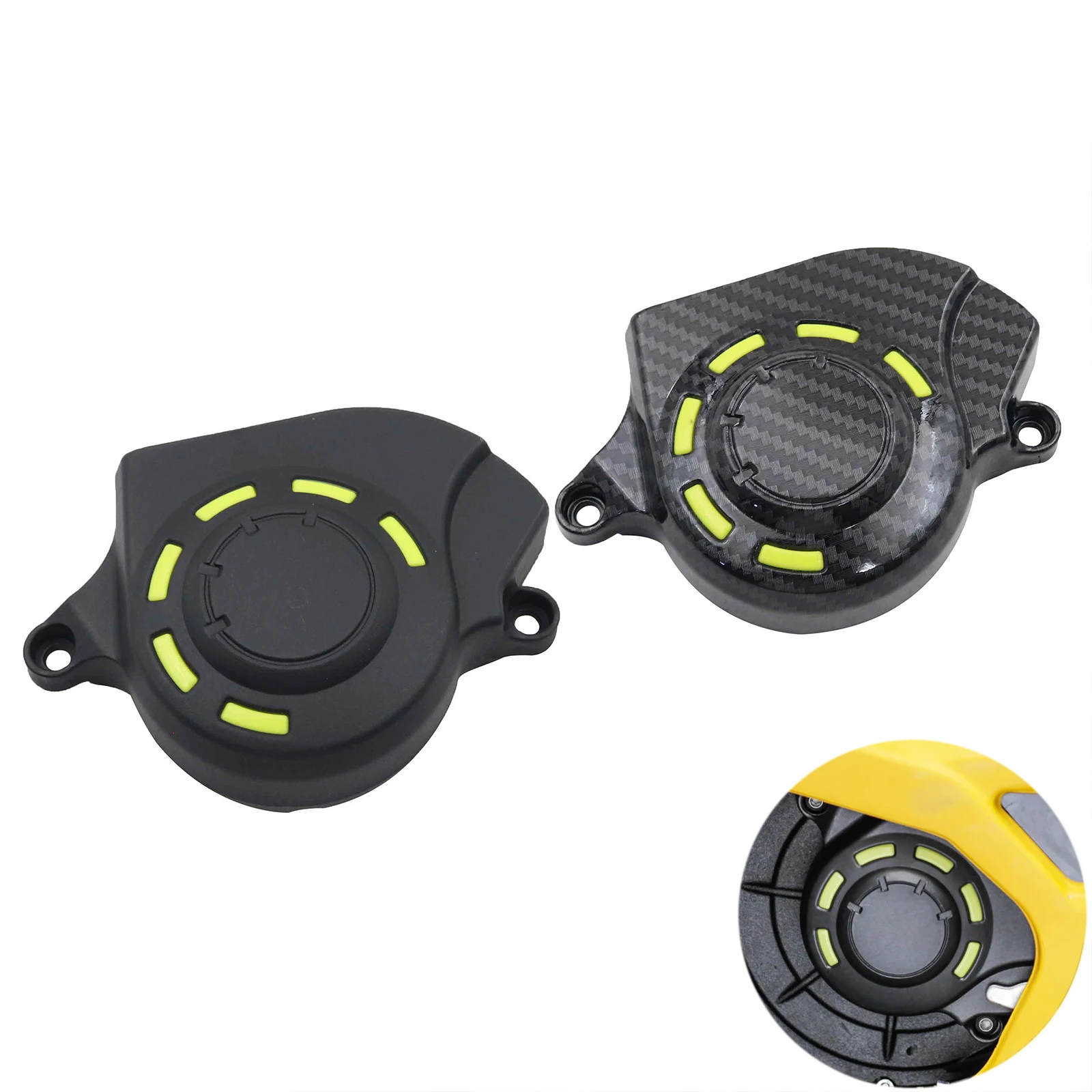 Protector de polea de motor para motocicleta, cubierta de protección de piñón, protector de caja de motor para motocicleta Sur-Ron Sur Ron Light Bee X S