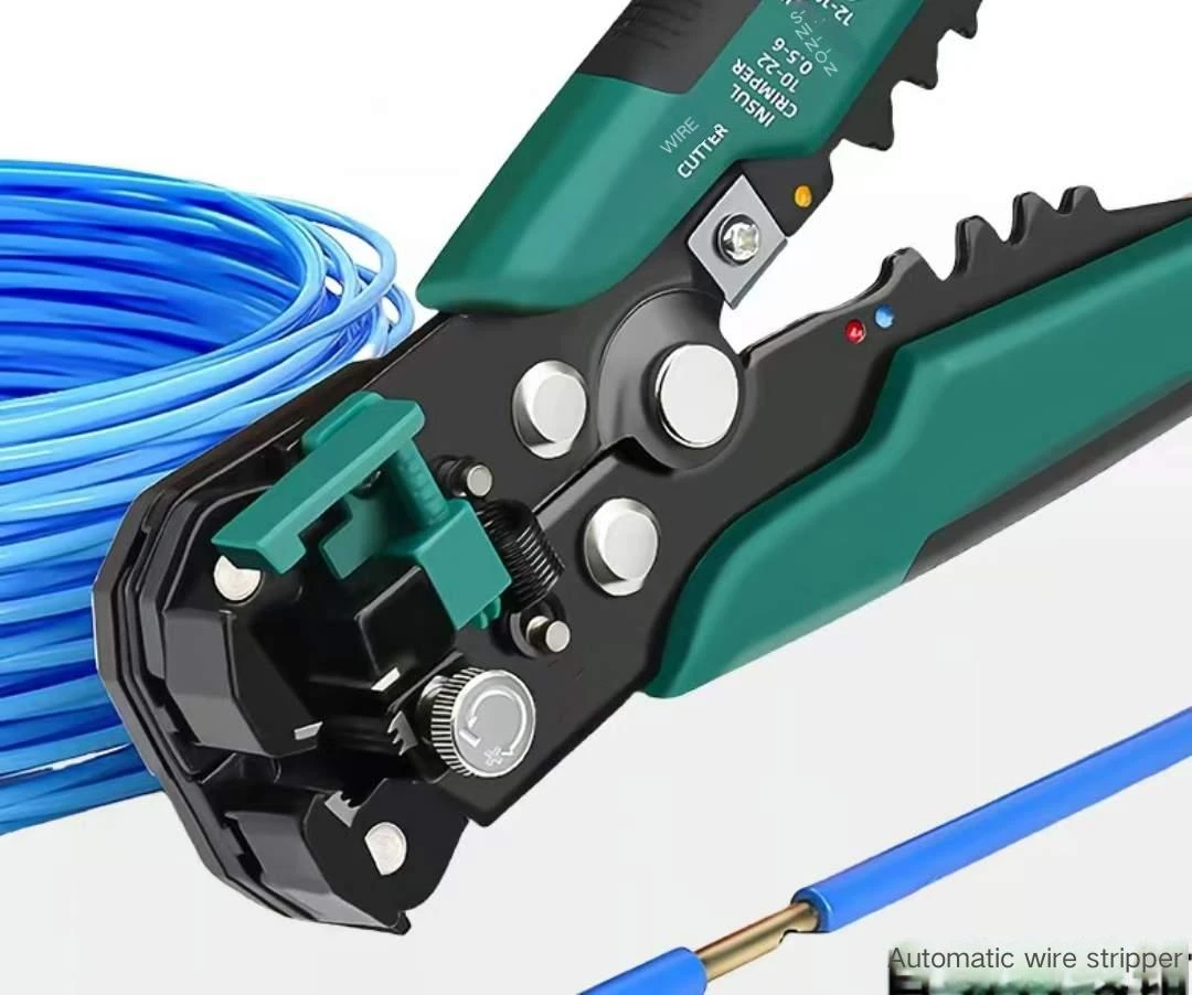 Multifunctional Automatic Wire Stripper for Stripping, Cutting Special Fiber Optic Stripping Tool for Cross-Border Supply