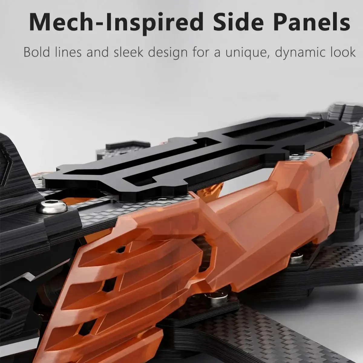 GEPRC Vapor-X5 X6 /D5 D6 O4 Pro Frame Kit 5inch 6inch Carbon Fiber Drone Frame DIY Accessory For Vapor O4 Quadcopter