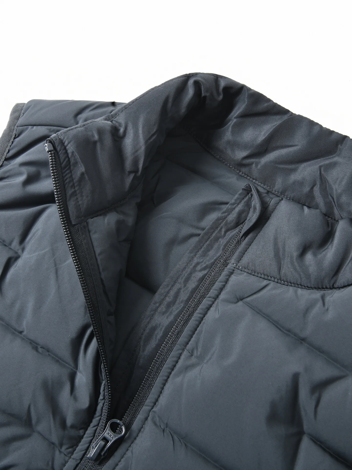 New American Style Lightweight Warm Casual Loose Fit Duck down Vest Men's Autumn Winter Shoulder Pad Vest Jacket