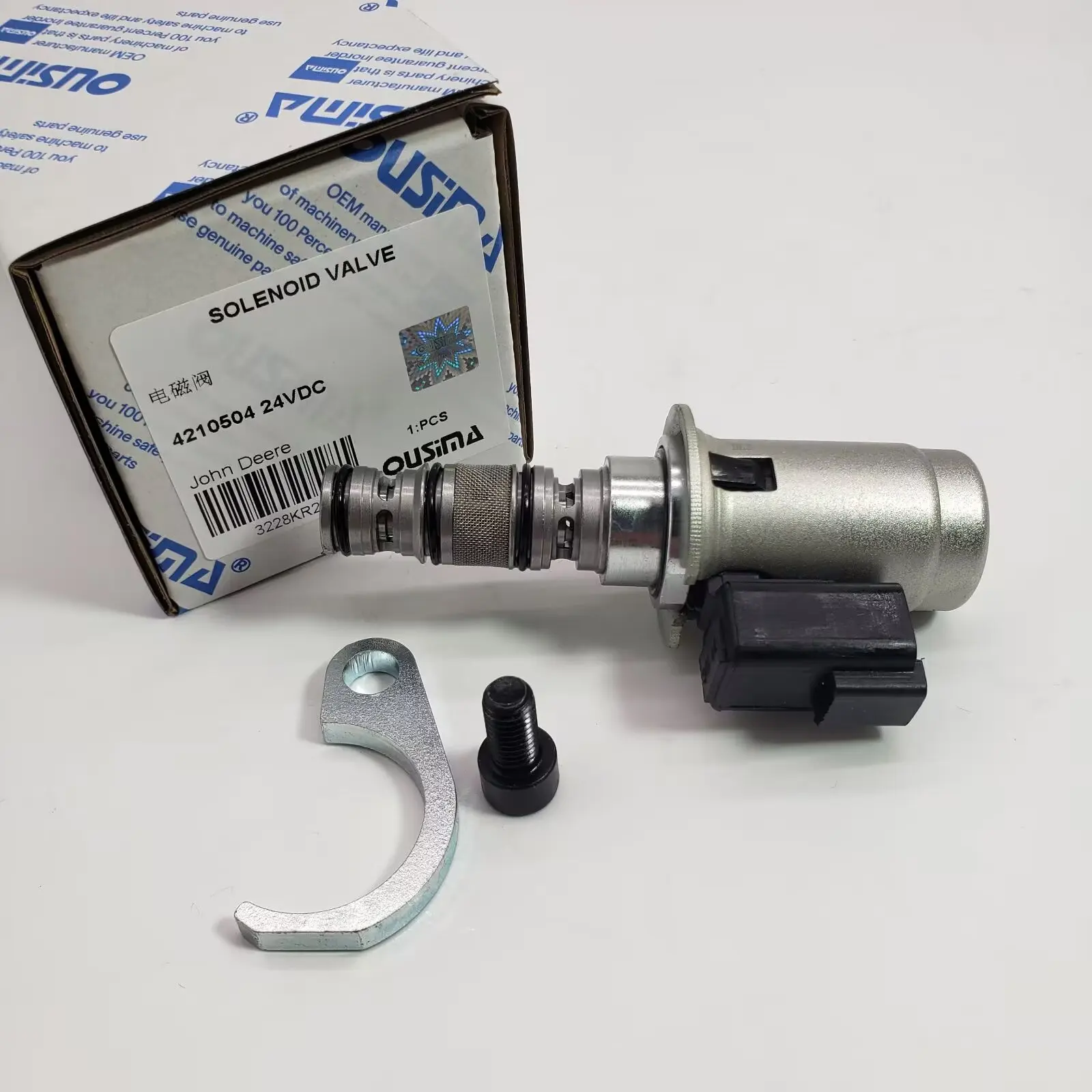 

OUSIMA Construction Machinery Parts 4210504 24VDC Solenoid Valve for JO HN DEE RE