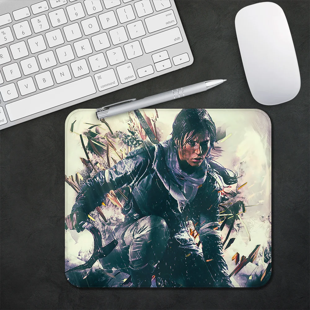 T-Tomb R-Raider Gaming Mouse Pad XS Small Mousepad For PC Gamer Desktop Decoration Office Mouse Mat Deskmat Rug