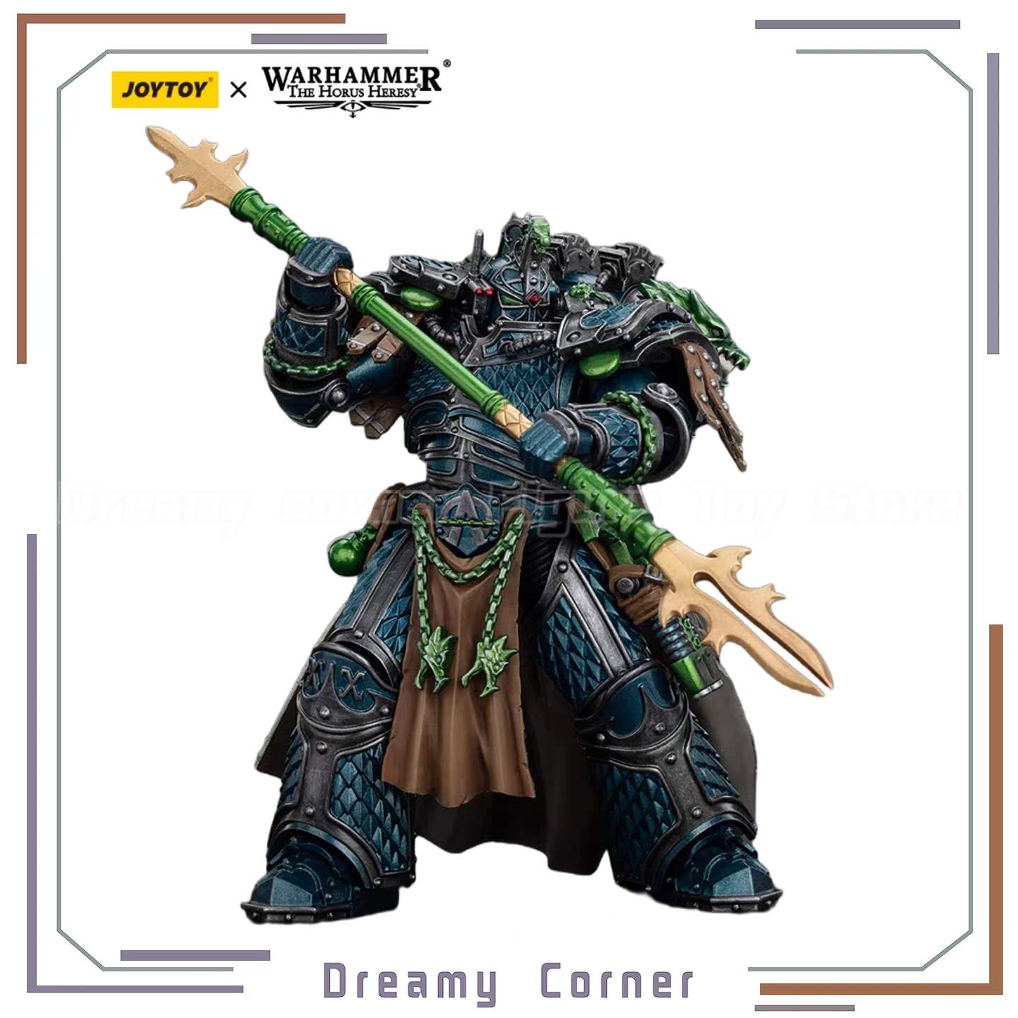 

【В наличии】Оригинальная экшн-фигурка JOYTOY Warhammer 40K Alpha Legion Alpharius Primarch of The XXth Legion 1/18, модель игрушки