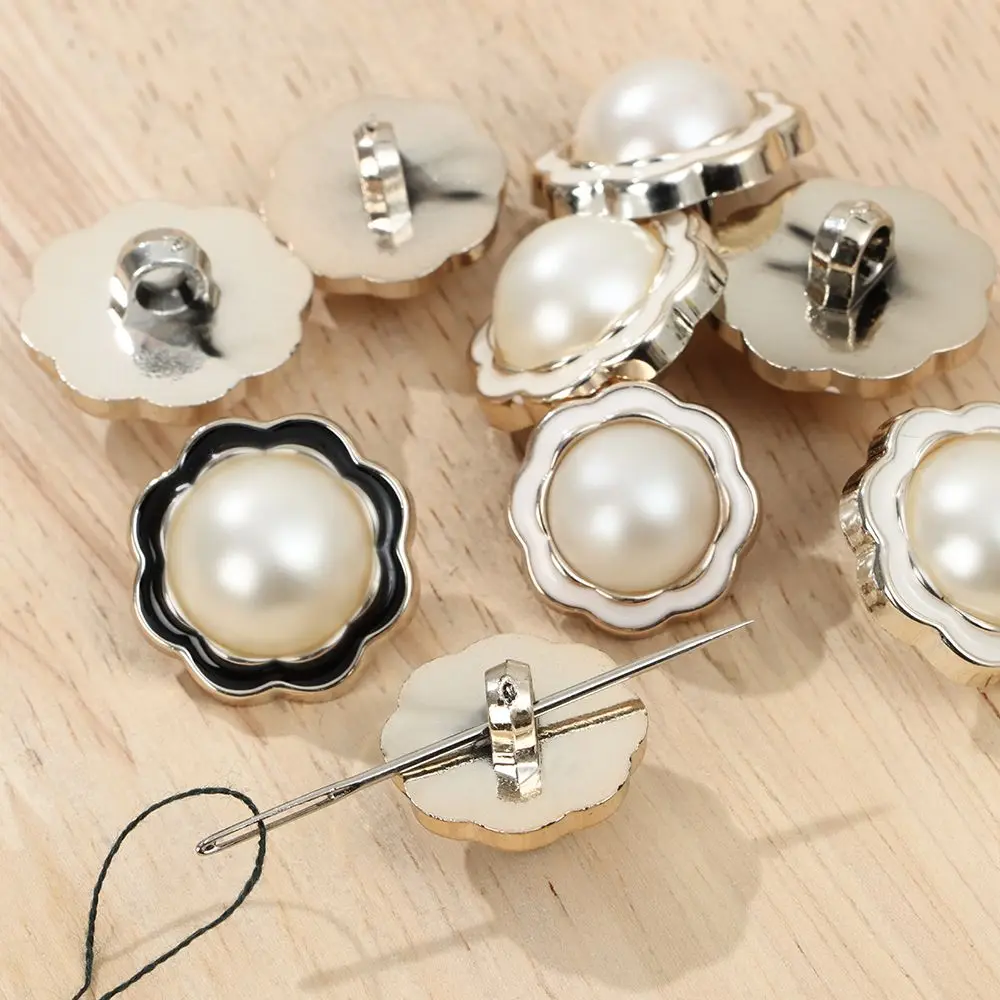 

10 шт. пуговиц ручной работы для шитья, аксессуары для рукоделия, пуговицы для рубашек, жемчужные пуговицы для одежды