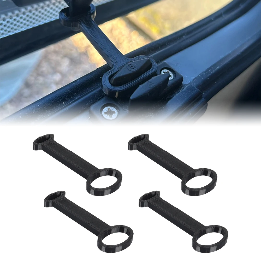 

1/2/4PCS RV Window Ventilation Limiters Fit For Polyplastic Easyinstall Durable Caravan Window Safety Plastic Lock Accessories