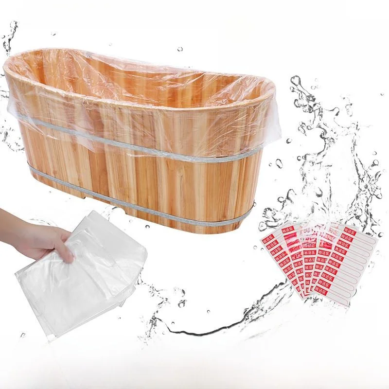 thickened-plastic-bath-bag-tub-cover-wooden-bucket-shape-home-use-beauty-salon-one-time-bathtub-cover-foot-soaking-bag