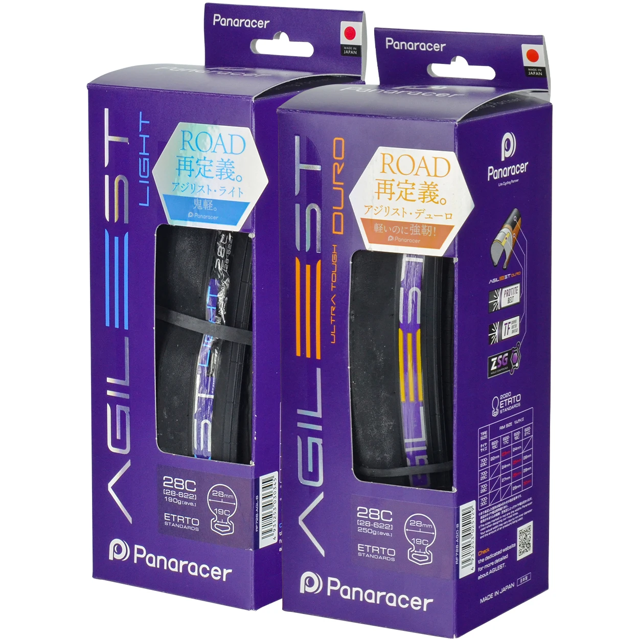 Panaracer Original Agilest 700x23c 25c 28c 30c Puncture Resistance Clincher