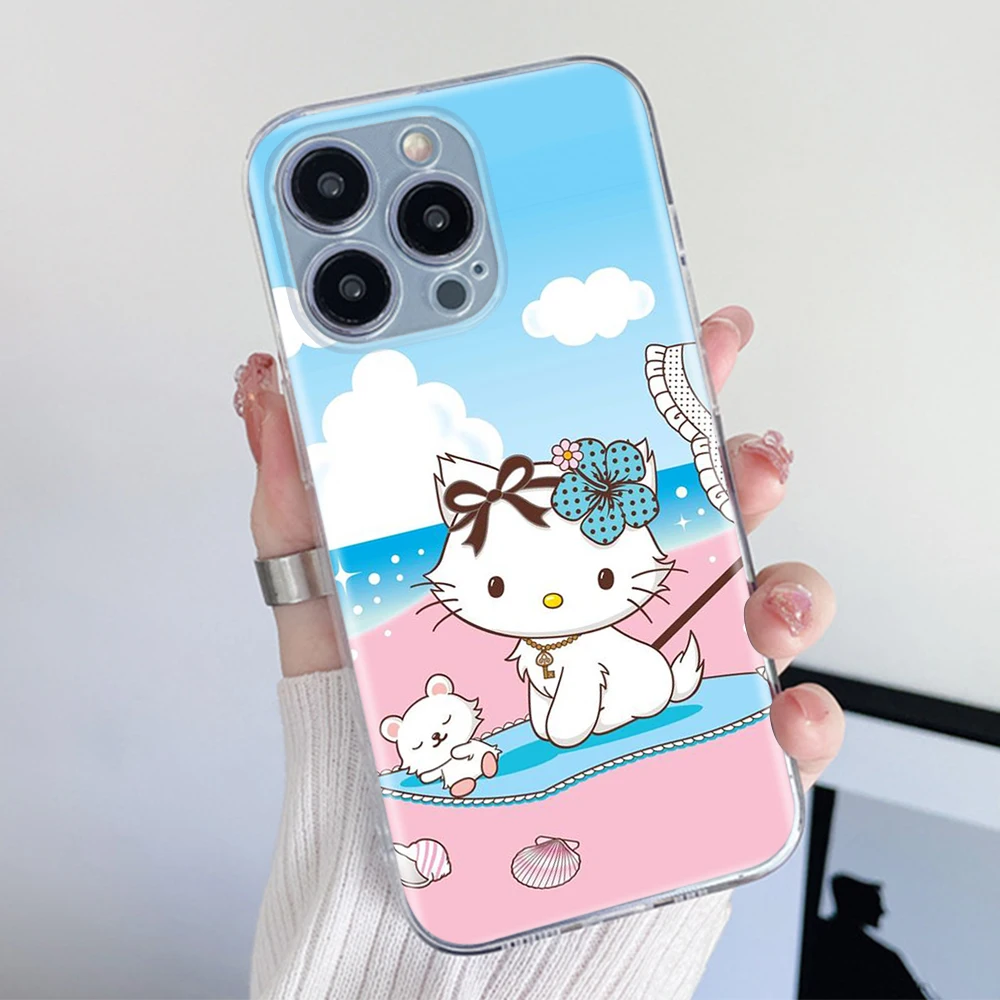 Charmmy Kitty casing transparan untuk Motorola Moto Edge 30 Fusion Neo penutup