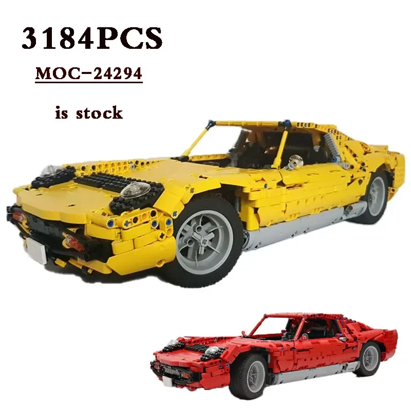 

Classic Styling MOC-24294 Racing Building Blocks Model 3184PCS Adult Interest Collection Boy Birthday Toy DIY Christmas Gift