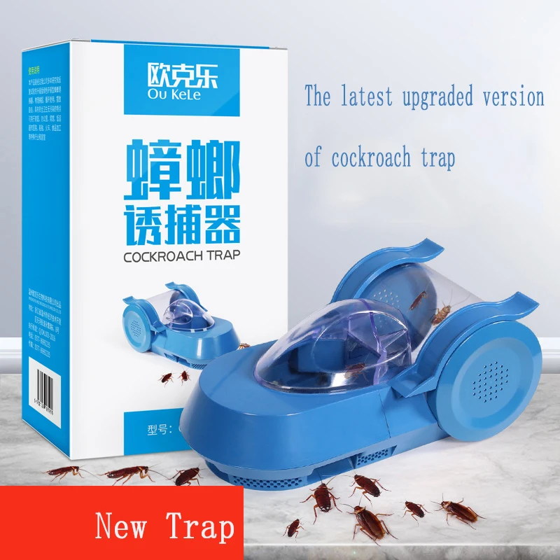 Reusable Household Cockroach Box Cockroach Insect Cockroach Catcher Cockroach Killer Traps Pesticides for Kitchen Garden