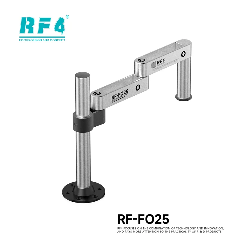 RF4 RF-FO24/FO25/FO26 Superstarker Mikroskopständer, robust, langlebig, kompatibel mit den meisten Mikroskope, multifunktionales Halterungswerkzeug