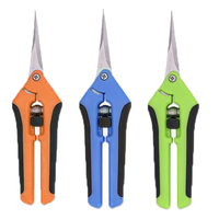 Portable Garden Pruning Shears Fruit Picker Stainless Steel Tip Pruning Hand Tool Potted Tree Pruner Farm Orchard Available