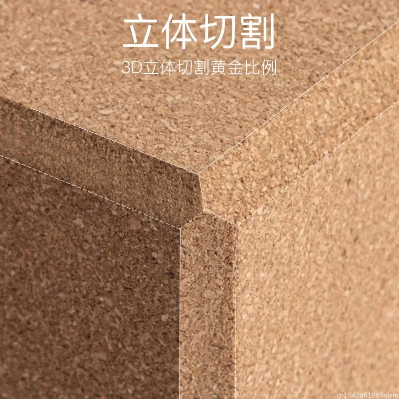 Yoga Brick Cork High Density Yoga Wooden Brick Fitness Auxiliary Exercise Children\'s Dance Exercise Tool NEW