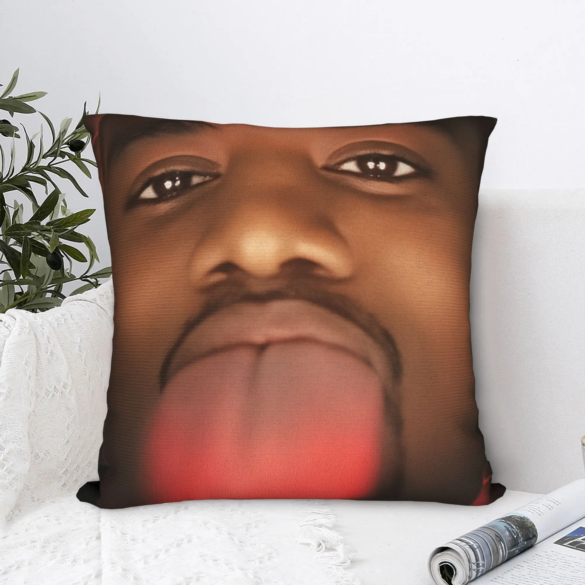 Kanye West Meme Kissenbezug, bequemer Kissenbezug, Kawaii-Kissenbezüge für Wohnzimmer, Sofa
