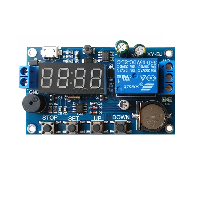 Delay Real-time Relay Timing Control Relay Module 24H Timing Switch