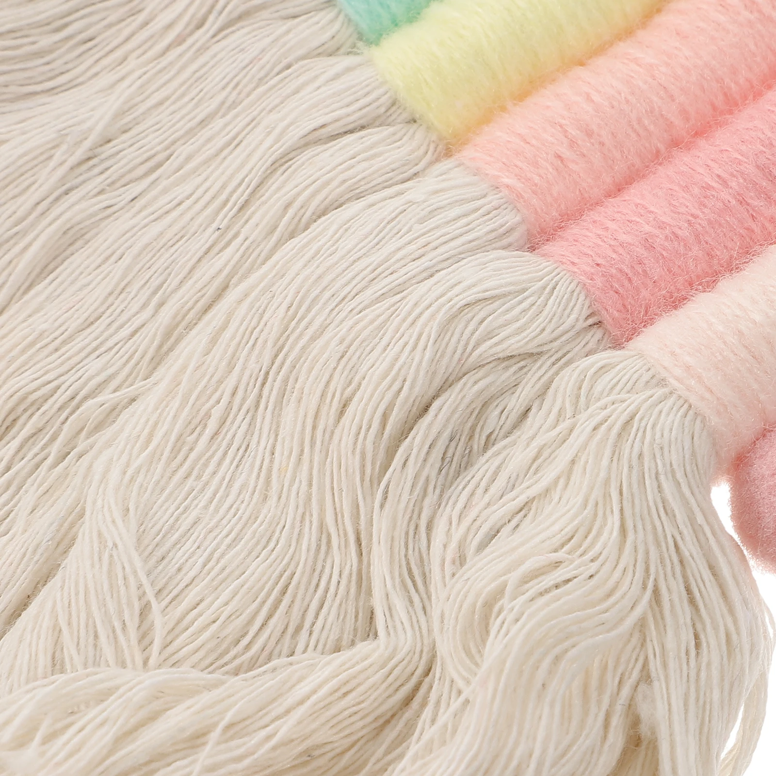 

1pcs Rainbow Wall Hanging Decor For Kids Room Tassel Garland Woven Pendant Wedding Home Party Decoration Cotton Thread Macrame