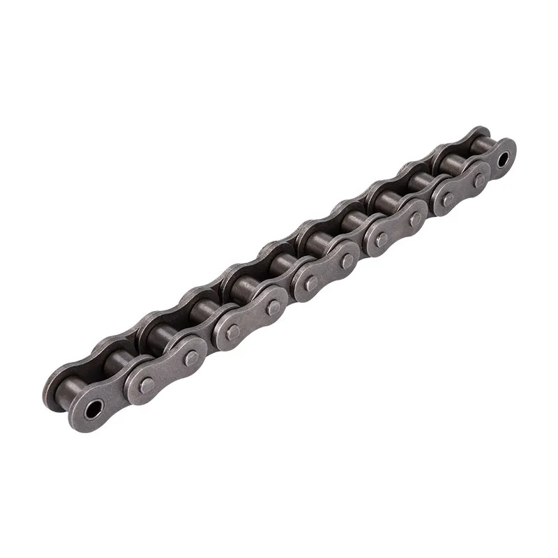 1pcs Single Row Chain 04C 05B 06B 08B 10A 12A 16A Simplex Roller Chain for Industrial Machinery Transmission，Carbon Steel