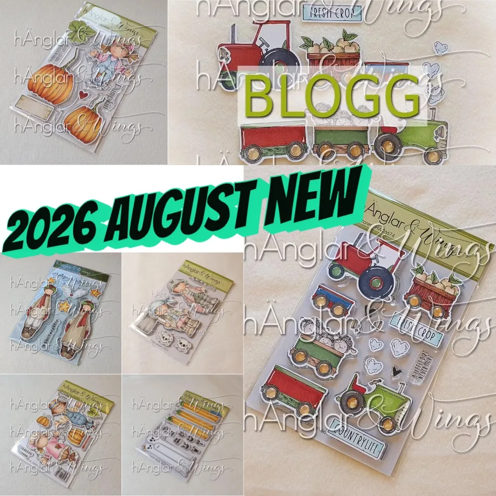 2026 New Clear Stamps - Tussilago and Norske Bunader For DIY Scrapbooking Crafts Maker Photo Album Template Handmade Decoration